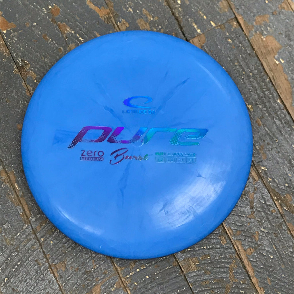Disc Golf Putter Keystone Latitude 64 Disc Zero Medium Burst Blue