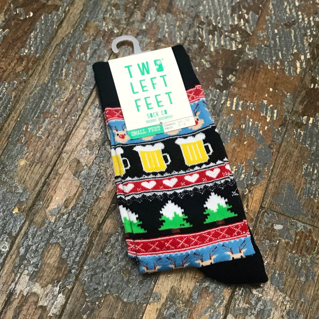 Merry Beermans Holiday Two Left Feet Pair Socks