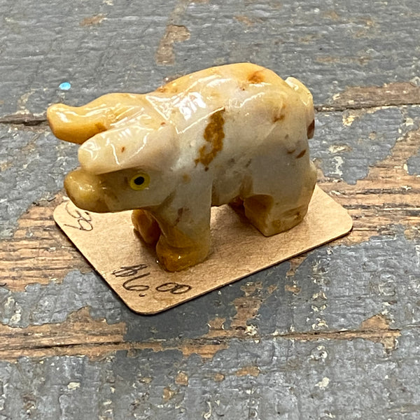 Soapstone Miniature Animal Figurine Farm Pig