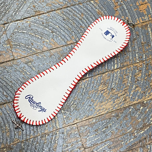 Handmade Baseball Bracelet Red Stitching