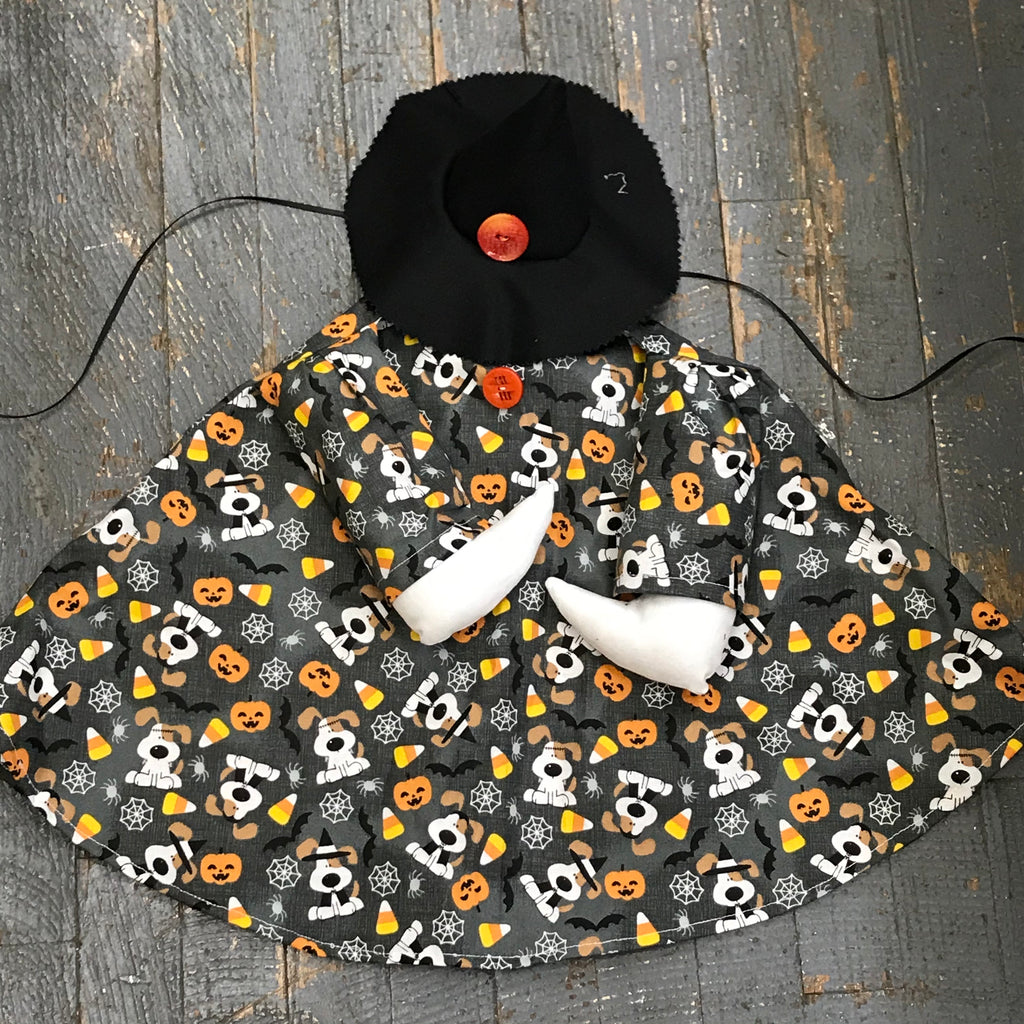 Goose Clothes Complete Holiday Goose Outfit Halloween Dog Candy Corn Dress and Hat