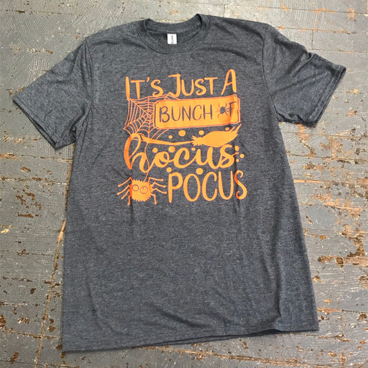 Just Bunch Hocus Pocus Spiderweb Graphic Designer Short Sleeve T-Shirt