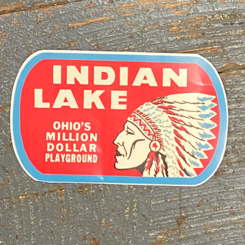 Indian Lake Ohio Million Dollar Playground Native American Chief