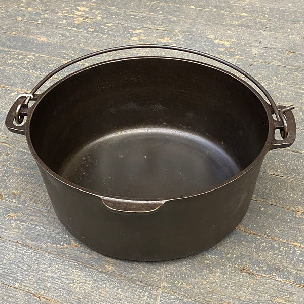 Cast Iron Cookware Wagner Ware Sidney O 1268 Dutch Oven Pot (#51)