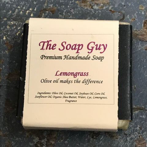 Bar Soap Cleansing Wash Premium Handmade Lemongrass