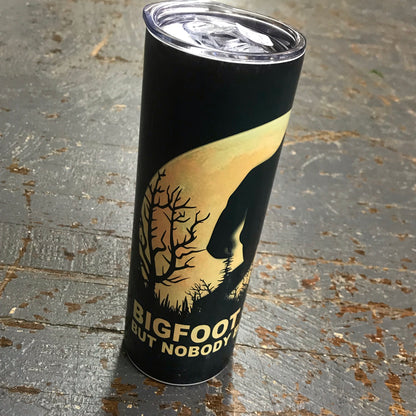 Big Foot Sasquatch Believe Tall Skinny Tumbler