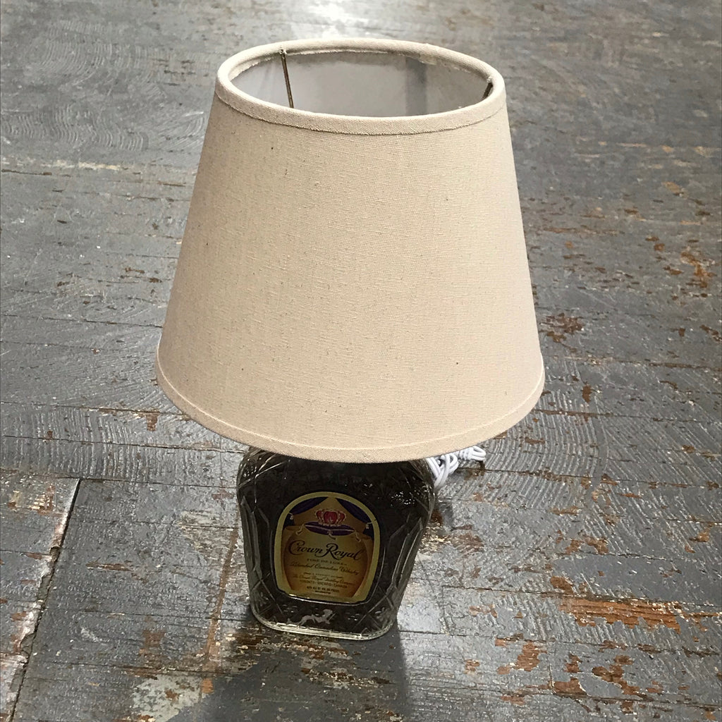 Liquor Bottle Desk Light Lamp Crown Royal Whiskey