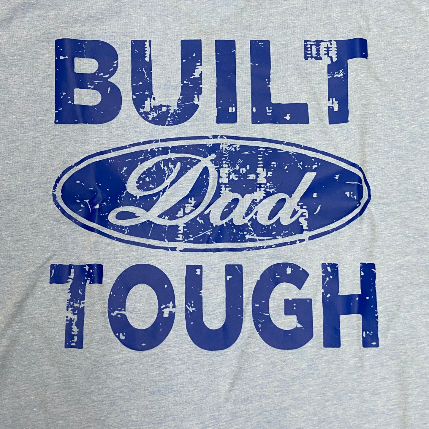 Built Dad Tough Graphic Designer Short Sleeve T-Shirt