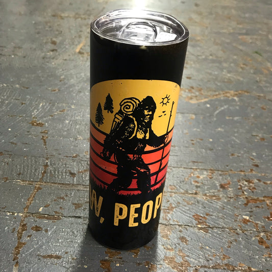 Big Foot Sasquatch Ew People Tall Skinny Tumbler