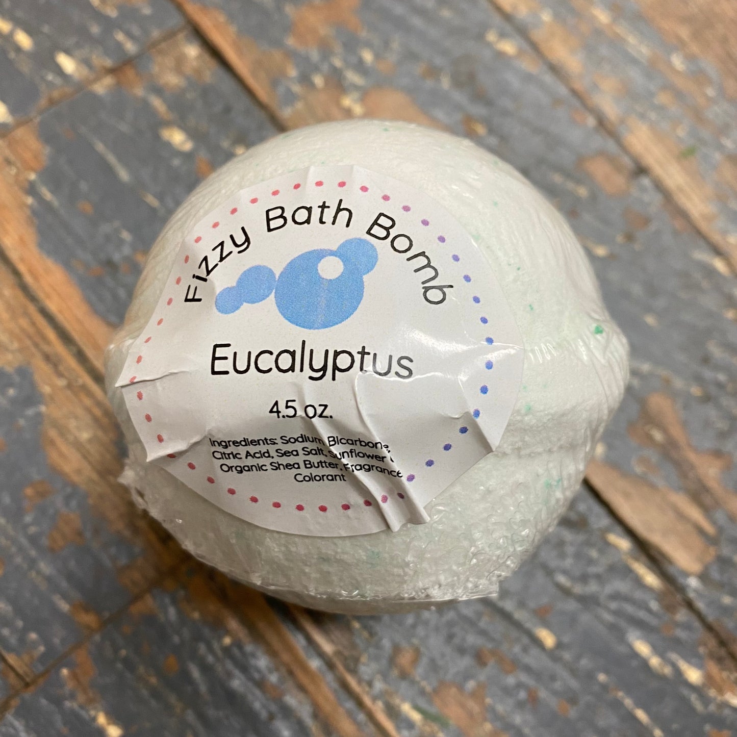 Eucalyptus Fizzy 4.5oz Bath Bomb