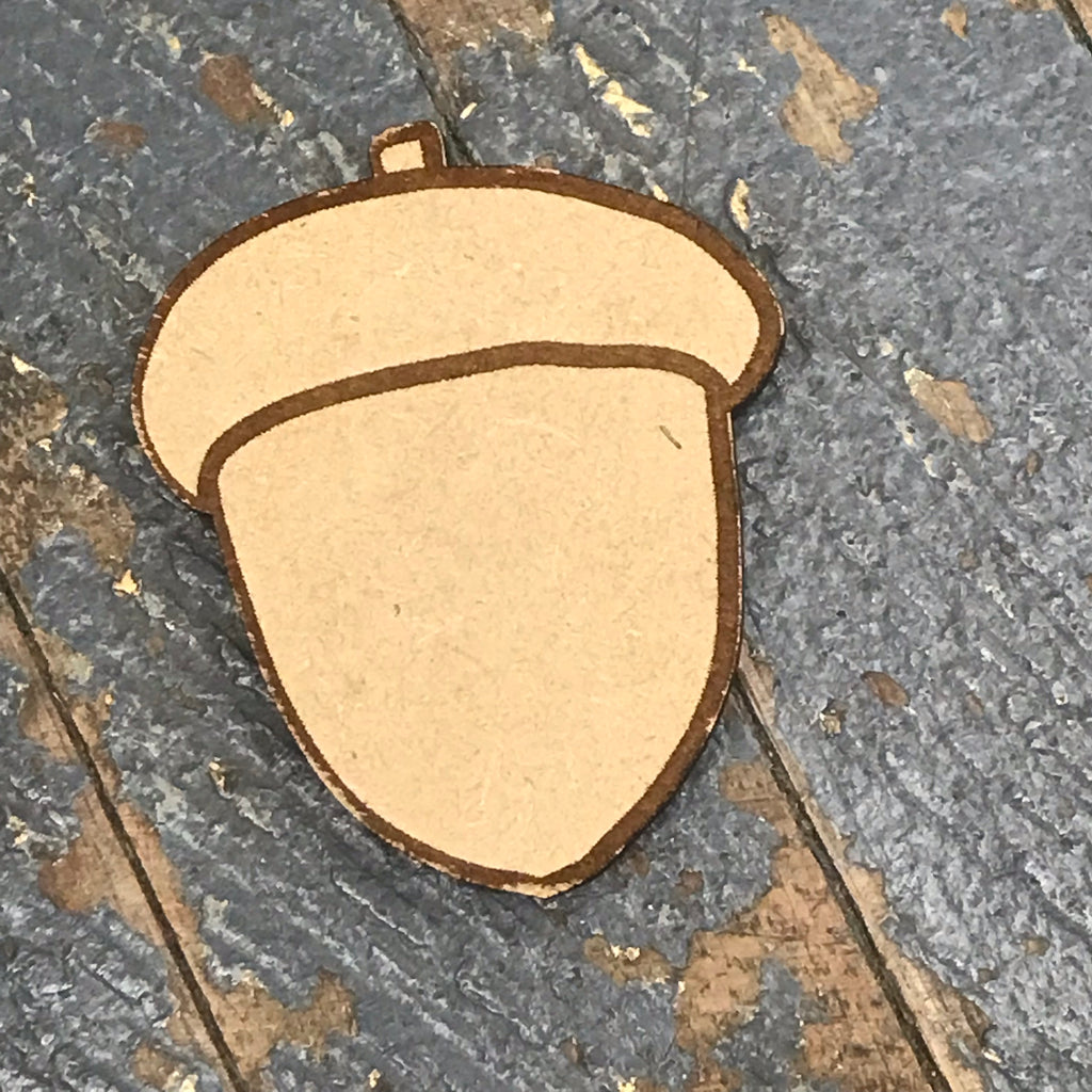 Acorn Wood Engraved Magnet