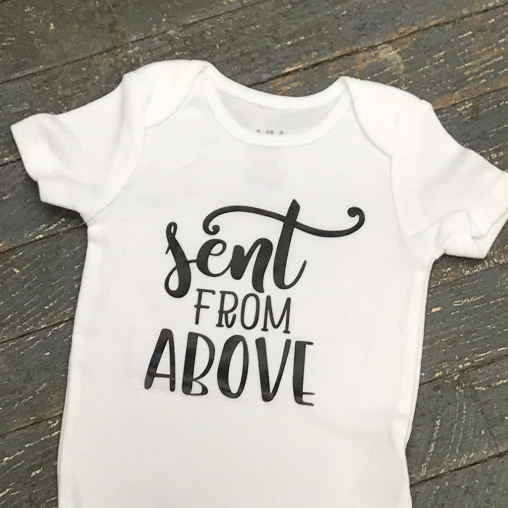 Sent From Above Onesie Bodysuit One Piece Newborn Infant Toddler Outfit