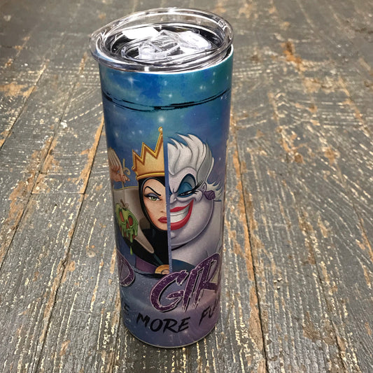 Halloween Villains Bad Girls Tall Skinny Tumbler