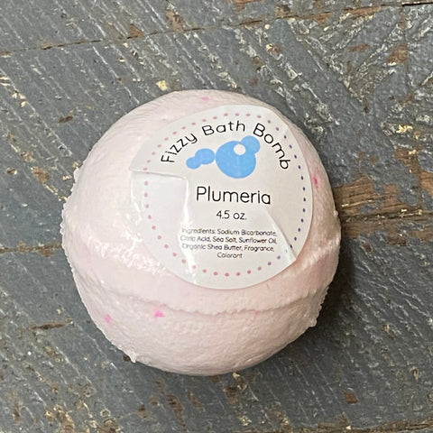 Plumeria Fizzy 4.5oz Bath Bomb