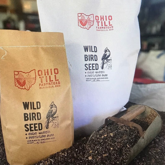 Wild Bird Seed Black Oil Sunflower Seed Ohio Till Farmstead