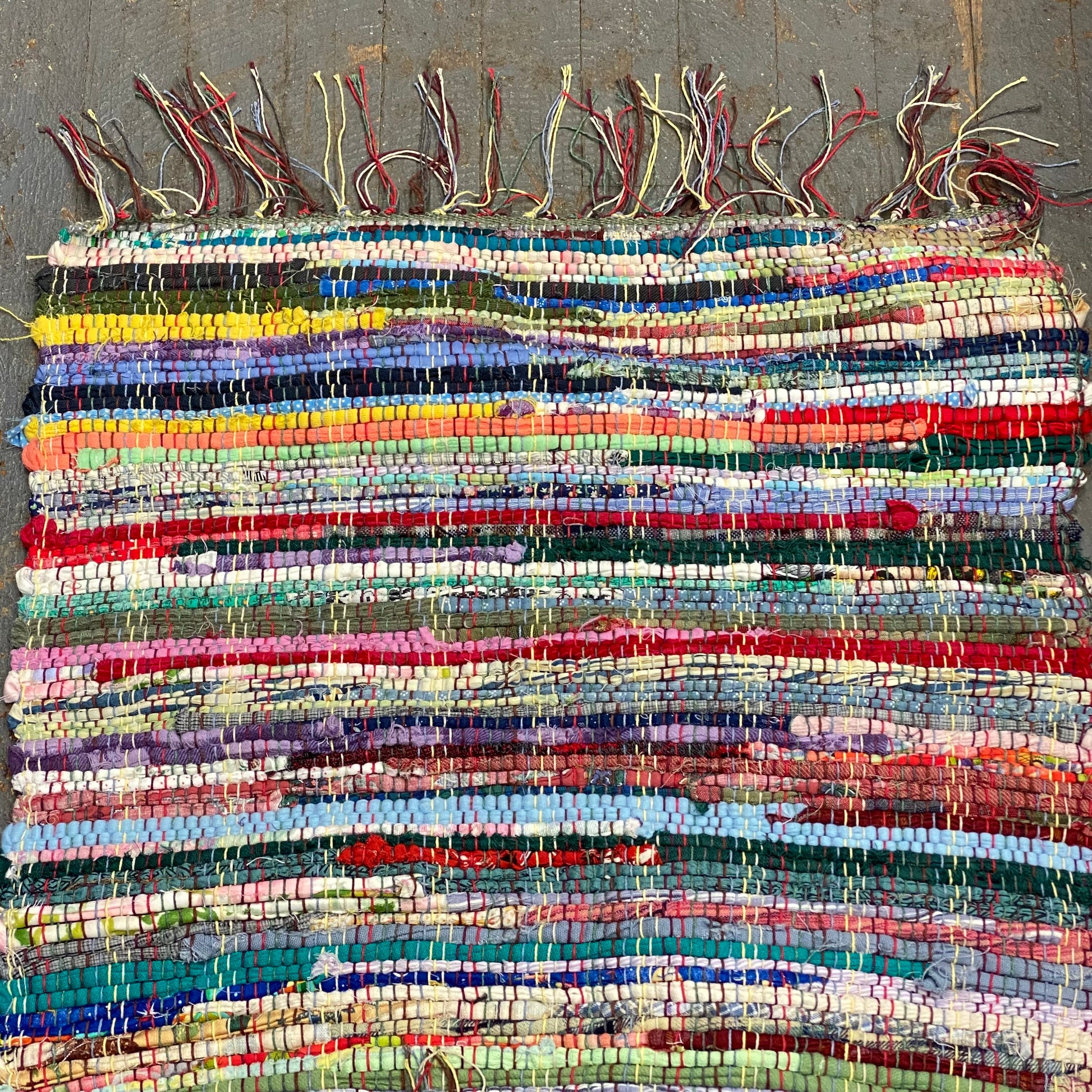 #203 Summer Rainbow Rag Rug by Morgan