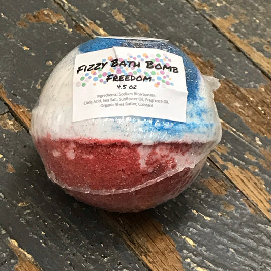 Freedom Fizzy 4.5oz Bath Bomb