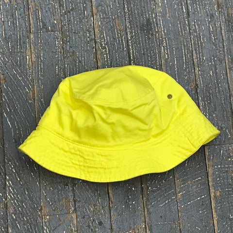 Adult Teen Sun Hat Bucket Hat Ball Cap Sunny Yellow