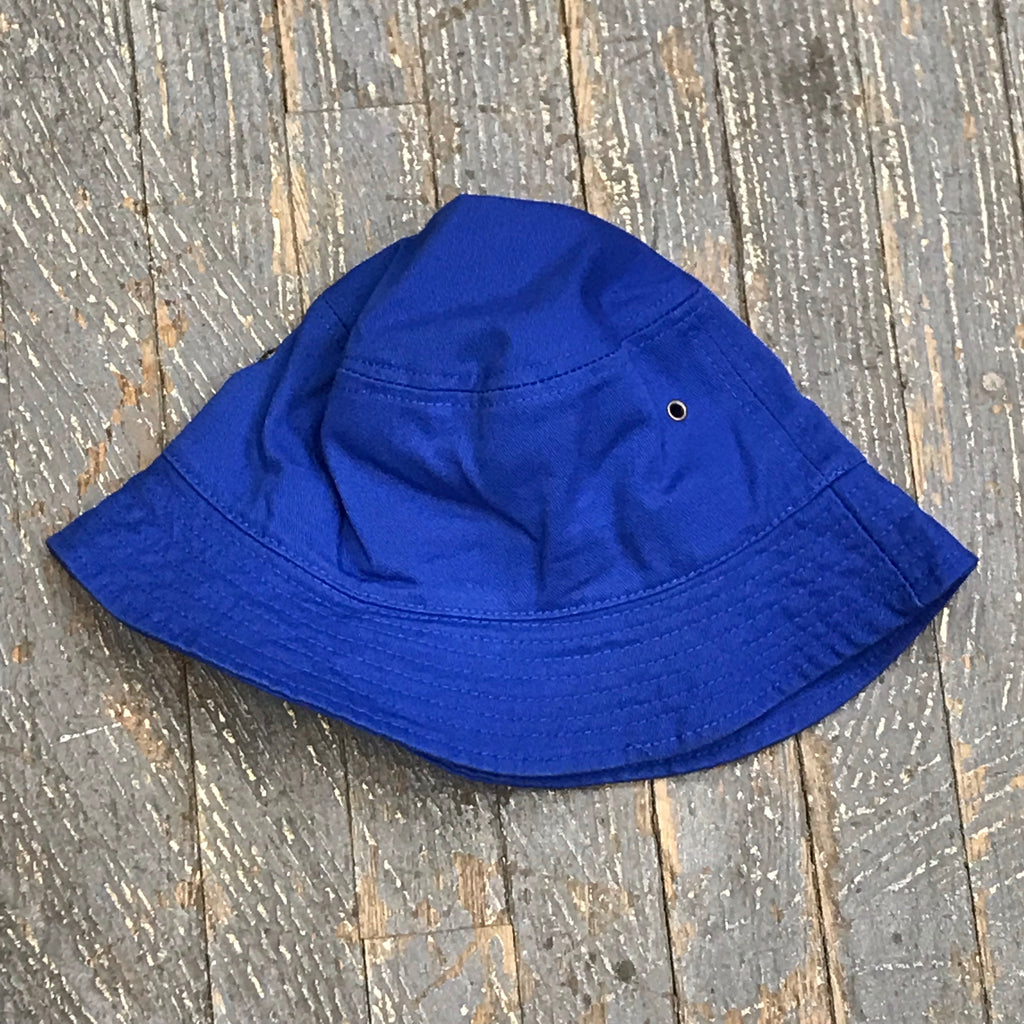 Adult Teen Sun Hat Bucket Hat Ball Cap Bright Blue