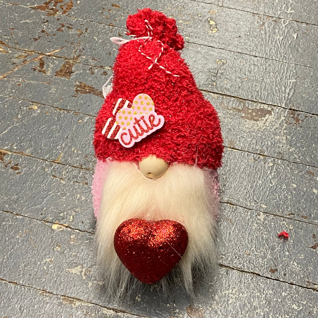 Gnome Holiday Valentine's Day Love Heart Cutie