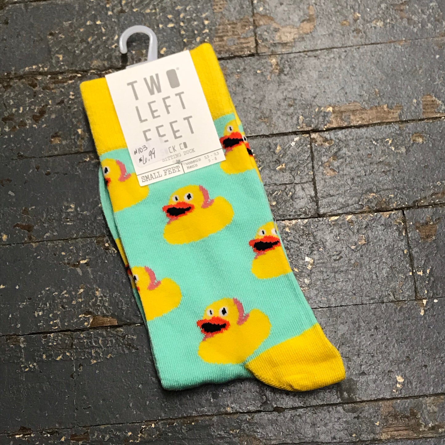 Sitting Ducks Two Left Feet Pair Socks