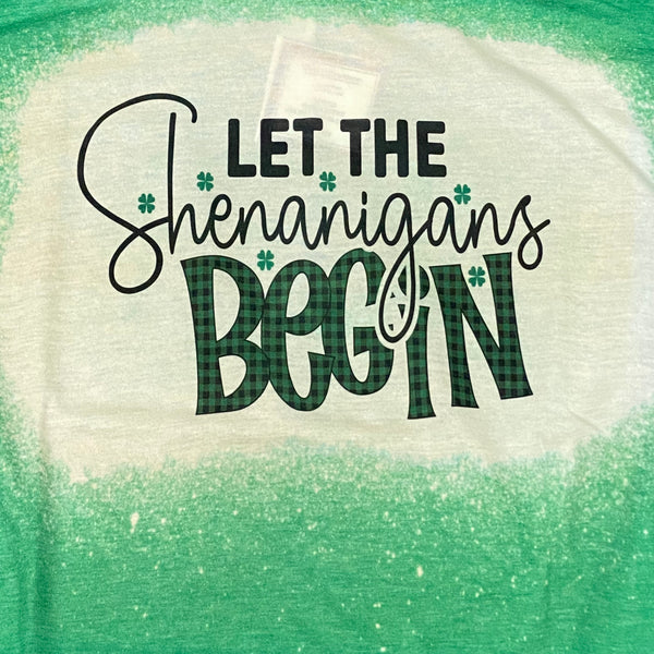 Let the Shenanigans Begin Graphic Designer Short Sleeve T-Shirt