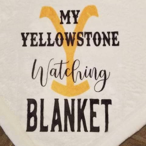 Blanket Plush Throw Yellowstone Watching Blanket