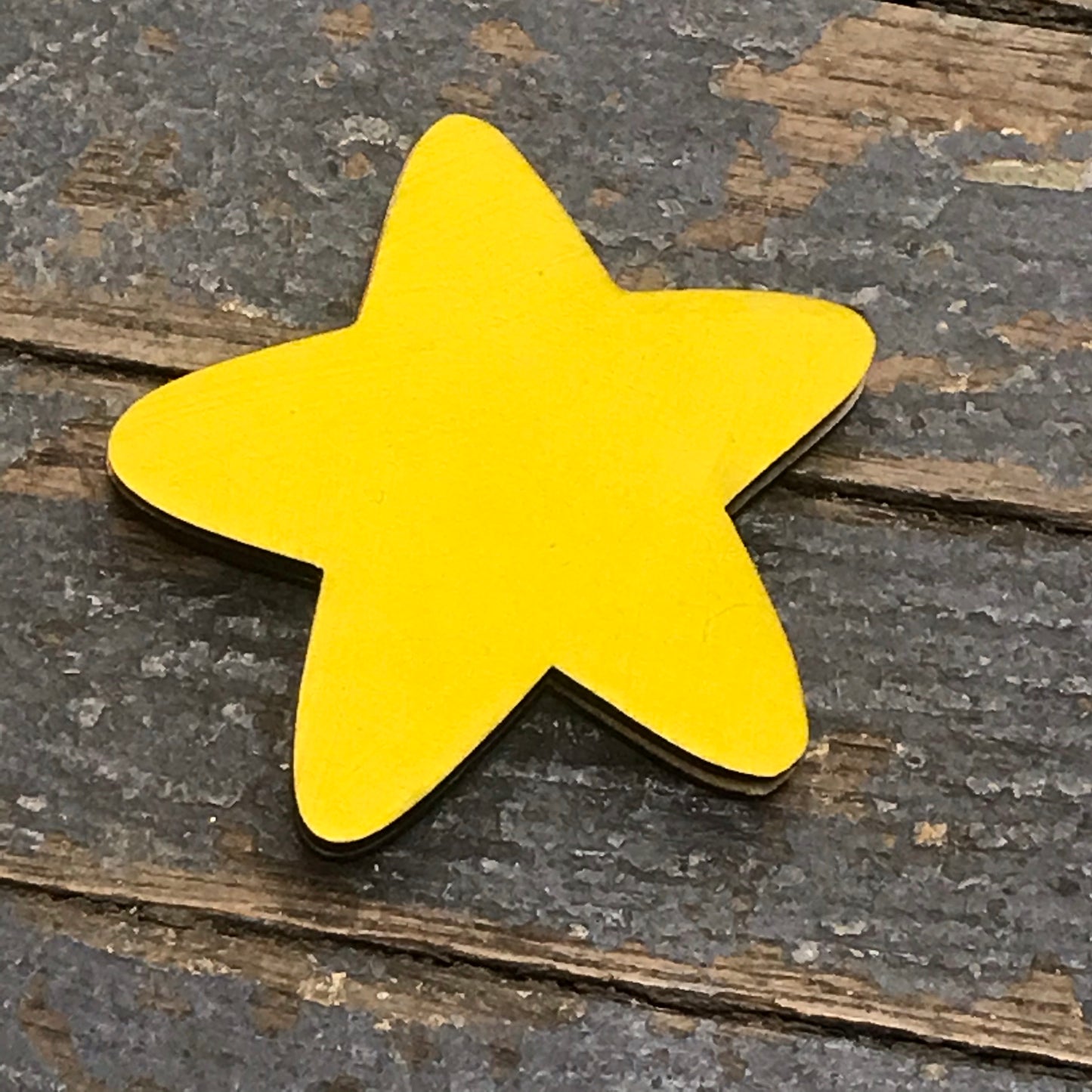 Laser Cut Wood Star