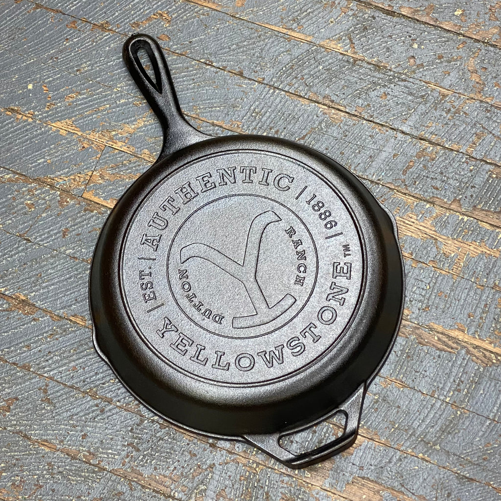 Cast Iron Cookware Lodge Yellowstone Collection Skillet 10.25