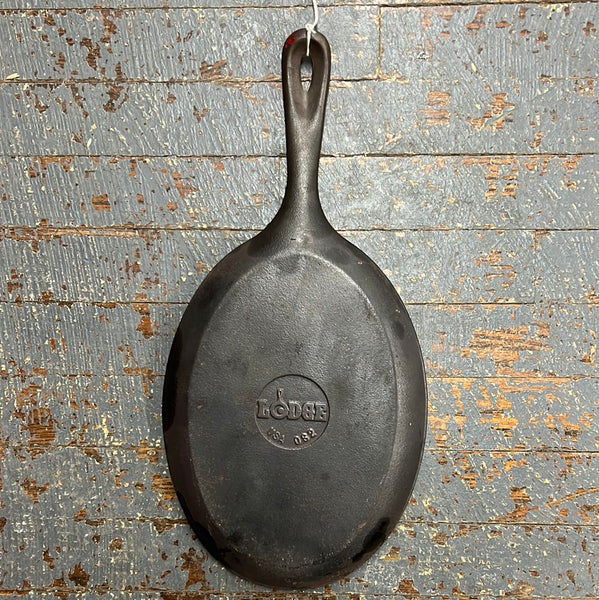 Cast Iron Cookware Oval Fry Pan Lodge USA #082 Griddle #13