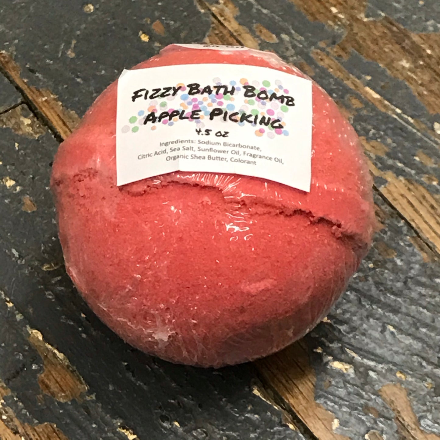 Apple Picking Fizzy 4.5oz Bath Bomb