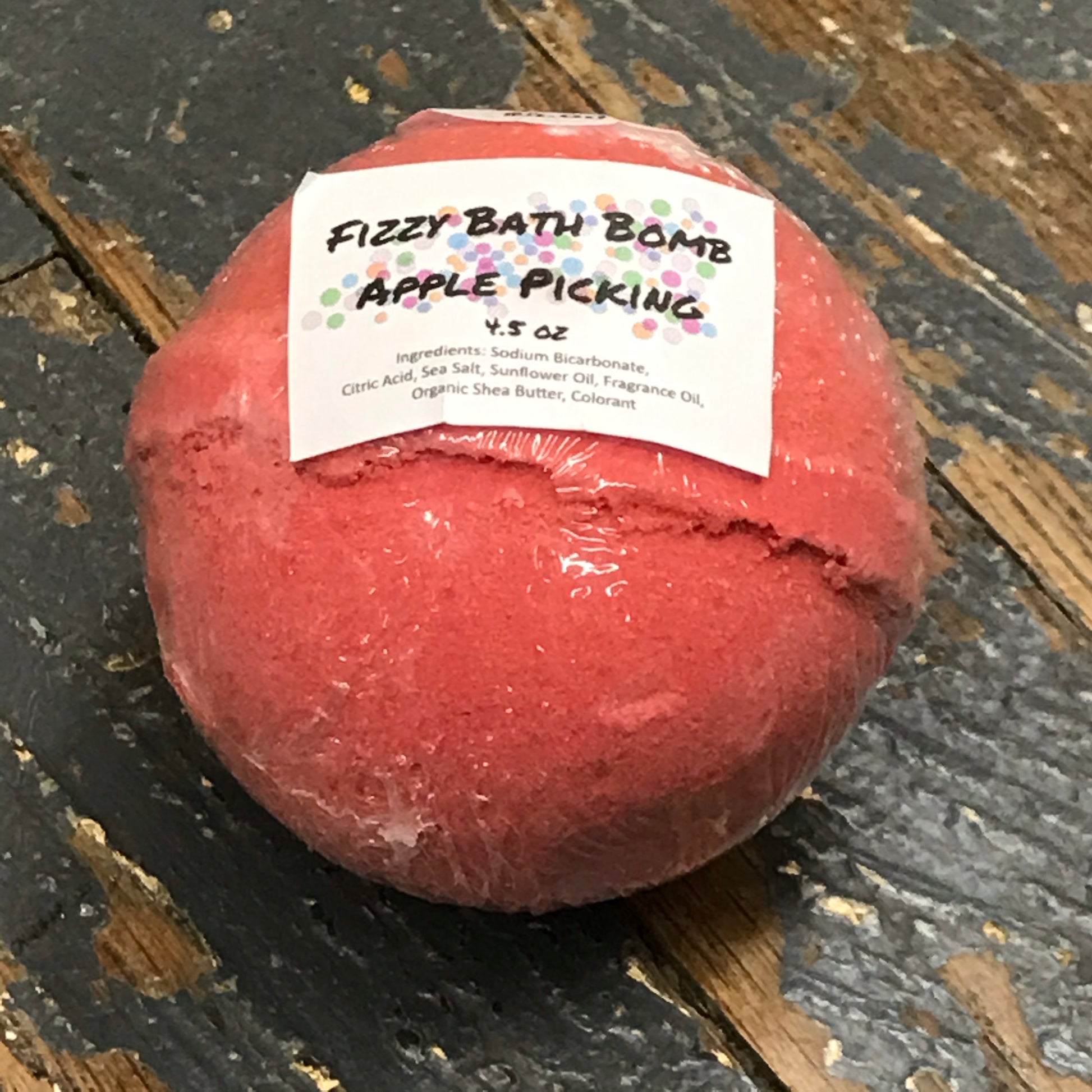 Apple Picking Fizzy 4.5oz Bath Bomb