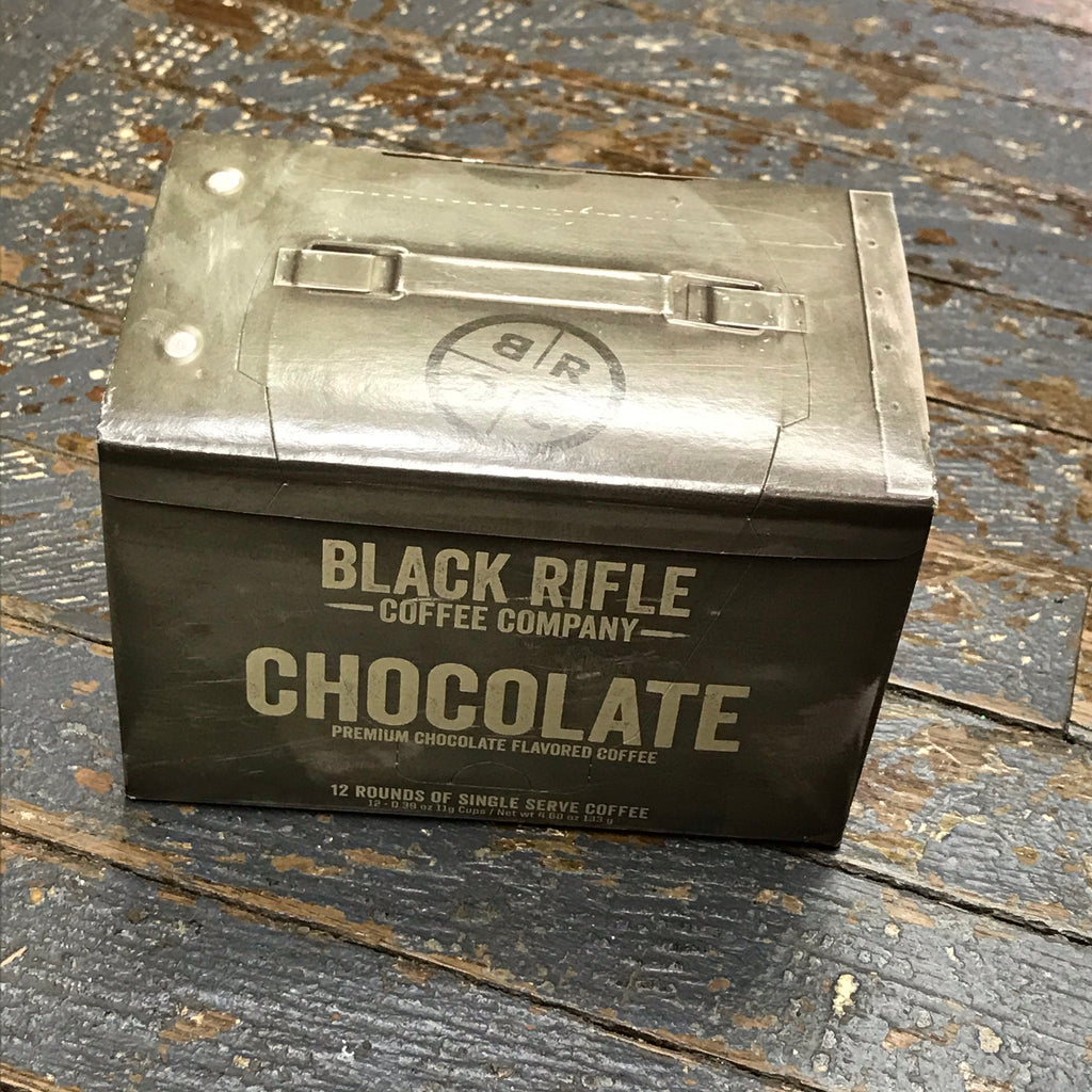 Black Rifle Chocolate Medium Roast 12 Single Serve Rounds Coffee