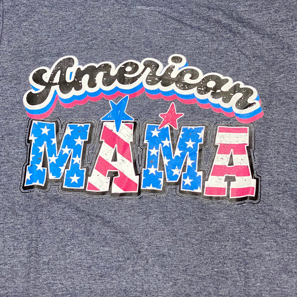 American Mama Graphic Designer Short Sleeve T-Shirt