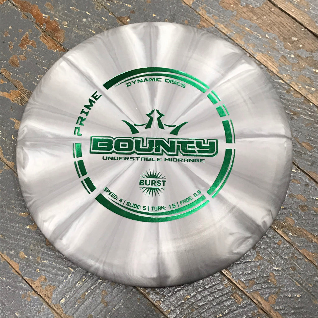Disc Golf Mid Range Bounty Dynamic Disc Prime Burst Grey