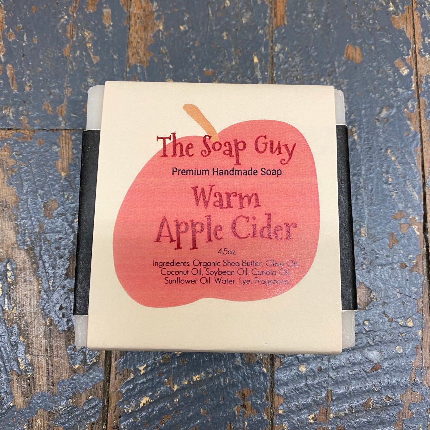 Bar Soap Cleansing Wash Premium Handmade Warm Apple Cider