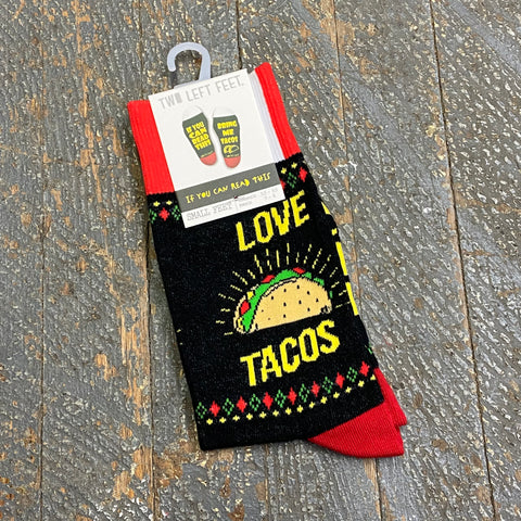 Bring Me Tacos Two Left Feet Pair Socks