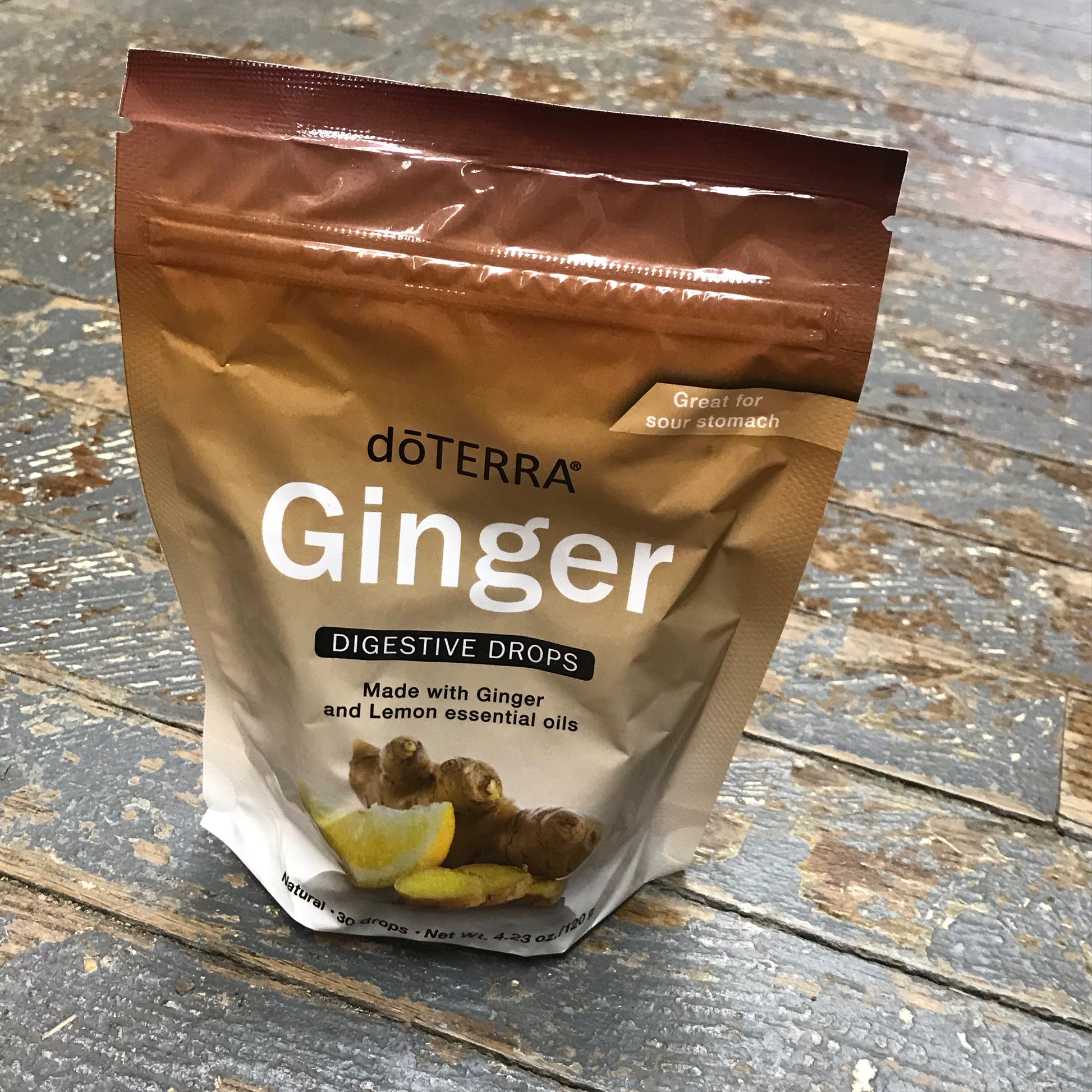 doTerra Essential Oils Ginger Digestive Drops Bag