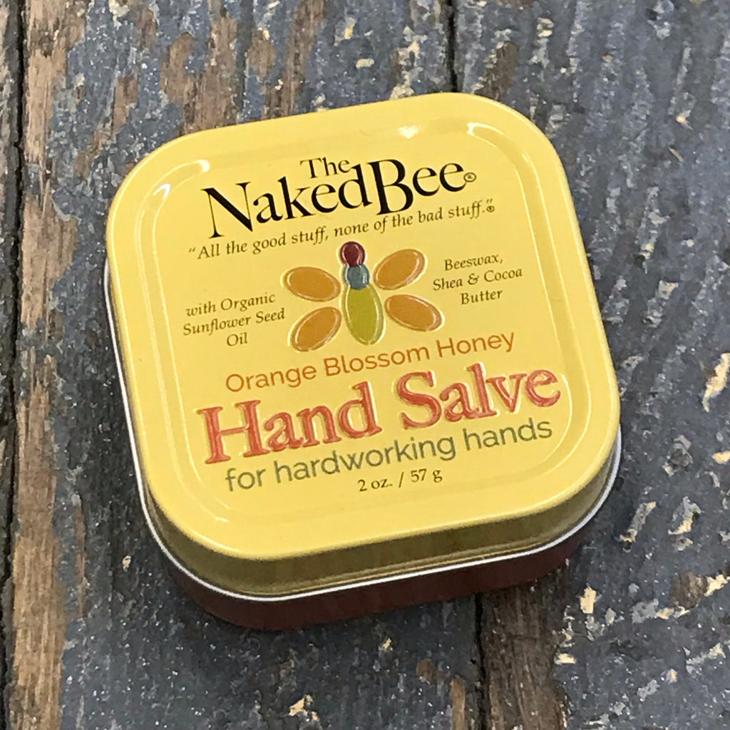 Naked Bee Hand Salve Balm Orange Blossom Honey
