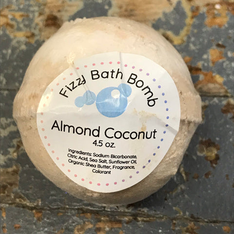 Almond Coconut 4.5oz Bath Bomb