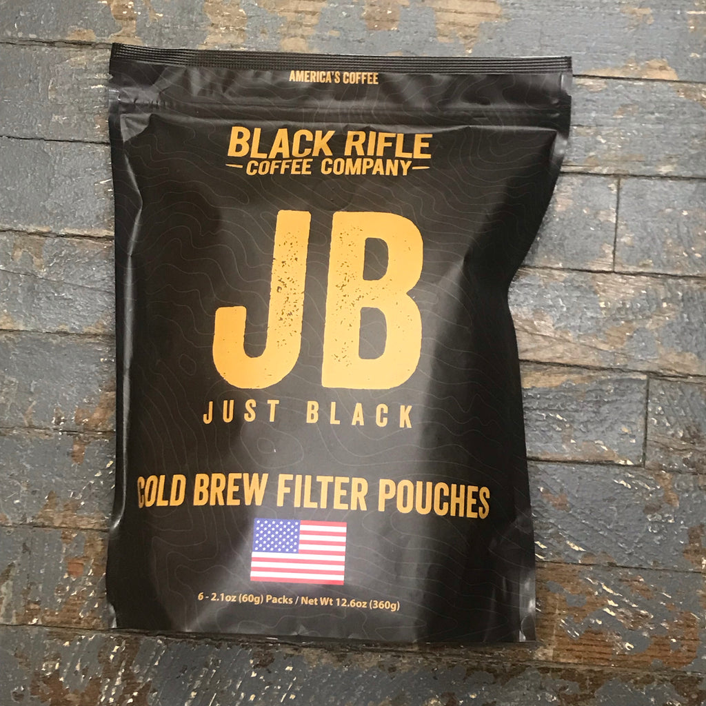 Black Rifle Just Black Medium Roast Cold Brew Coffee Filter Pouches