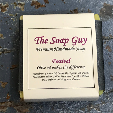 Bar Soap Cleansing Wash Premium Handmade Festival