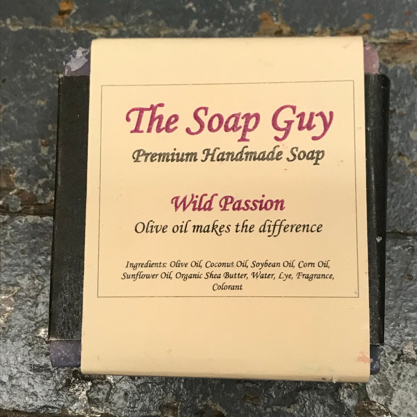 Bar Soap Cleansing Wash Premium Handmade Wild Passion