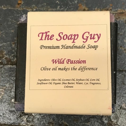 Bar Soap Cleansing Wash Premium Handmade Wild Passion