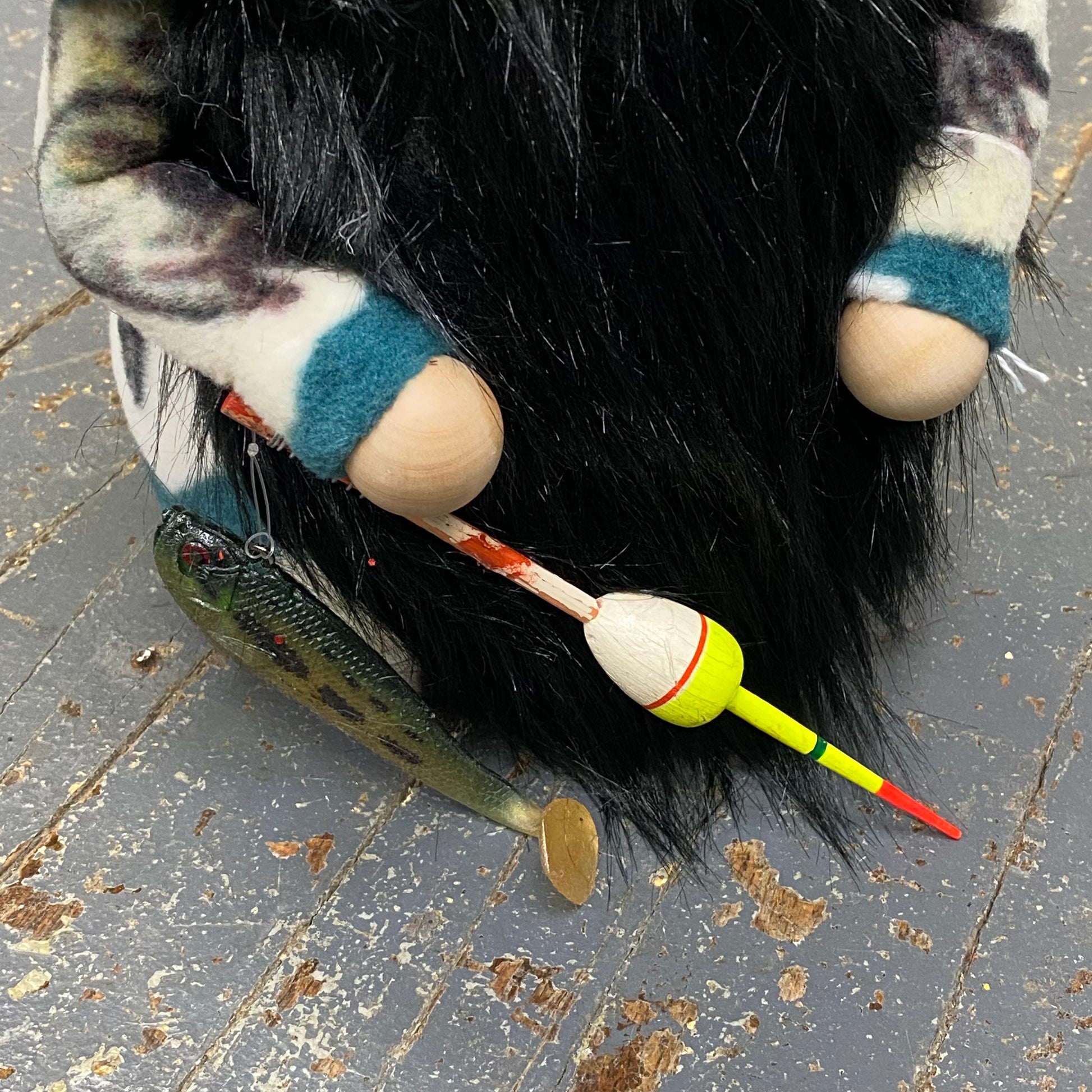 Gnome Holiday Fisherman Fishing Tackle