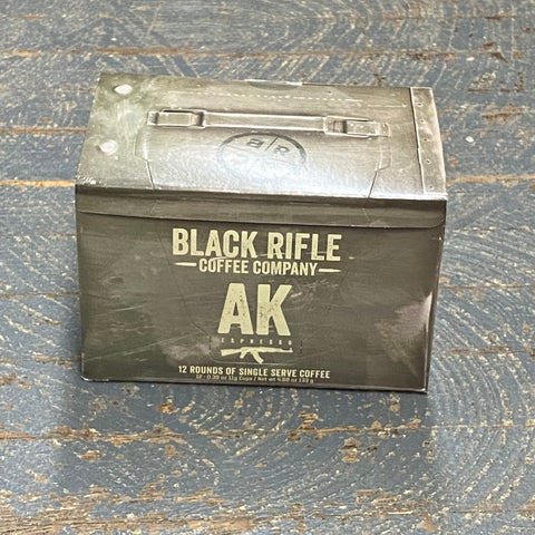 Black Rifle AK Light Roast 12 Single Serve Rounds Coffee