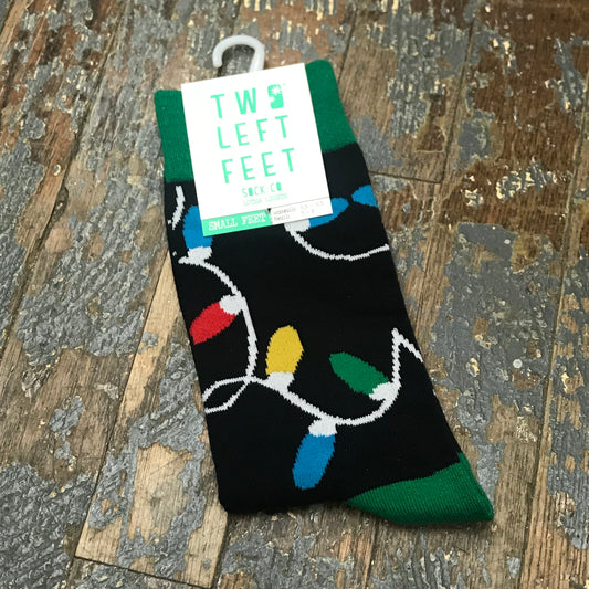 Lotsa Lights Holiday Two Left Feet Pair Socks