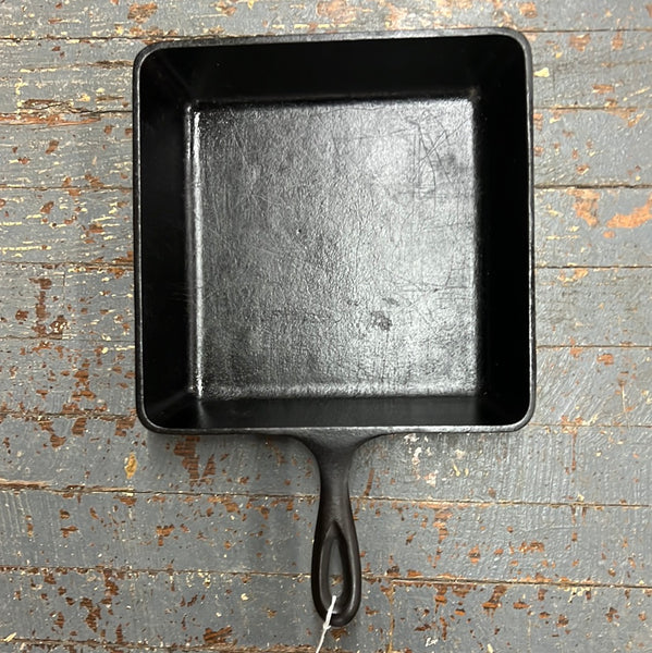 Cast Iron Cookware Old Mountain Square No 8 SOSK Made in USA D Skillet #10