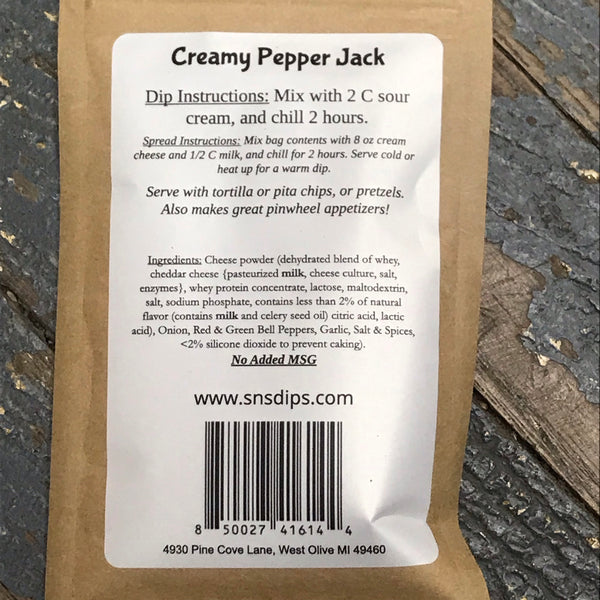 Small Batch Creamy Pepper Jack Dip