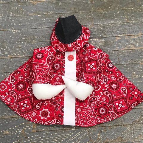 Goose Clothes Complete Holiday Goose Outfit Red Hanky and Hat Costume